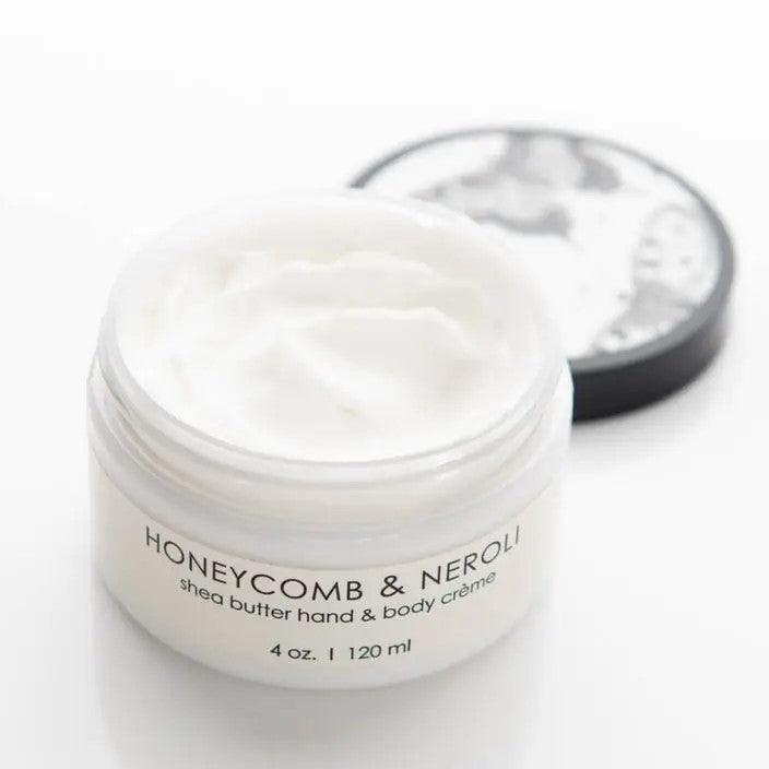 Honeycomb & Neroli Scented 4 oz Shea Butter Hand Creme