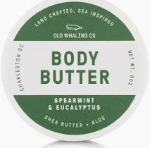 Spearmint & Eucalyptus Scented 8 oz Body Butter