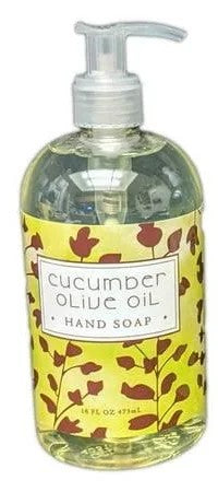 Cucumber Olive Oil Scented Hand Soap 16 oz