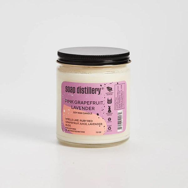 Pink Grapefruit Lavender 7.2 oz Candle