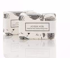 Joyeux Noel Scented 6 oz Shea Butter Bar Soap