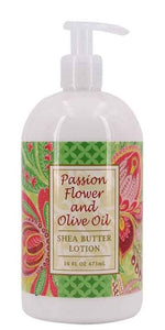 Passion Flower Shea Butter Lotion 16 oz