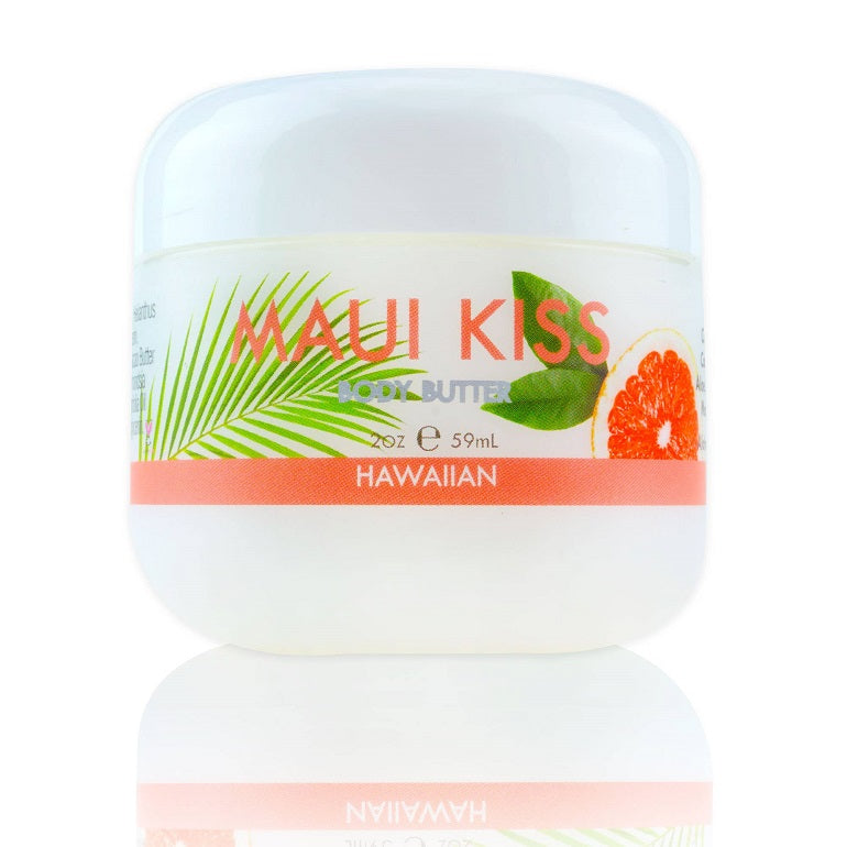 Maui Kiss Scented 2 oz Hawaiian Body Butter By Maui Soap Company