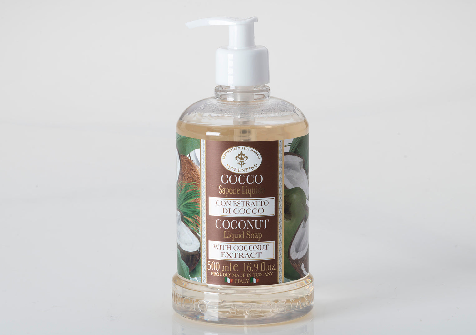 Coconut (Cocco) Scented Liquid Hand Soap 16.9 oz (500ml)