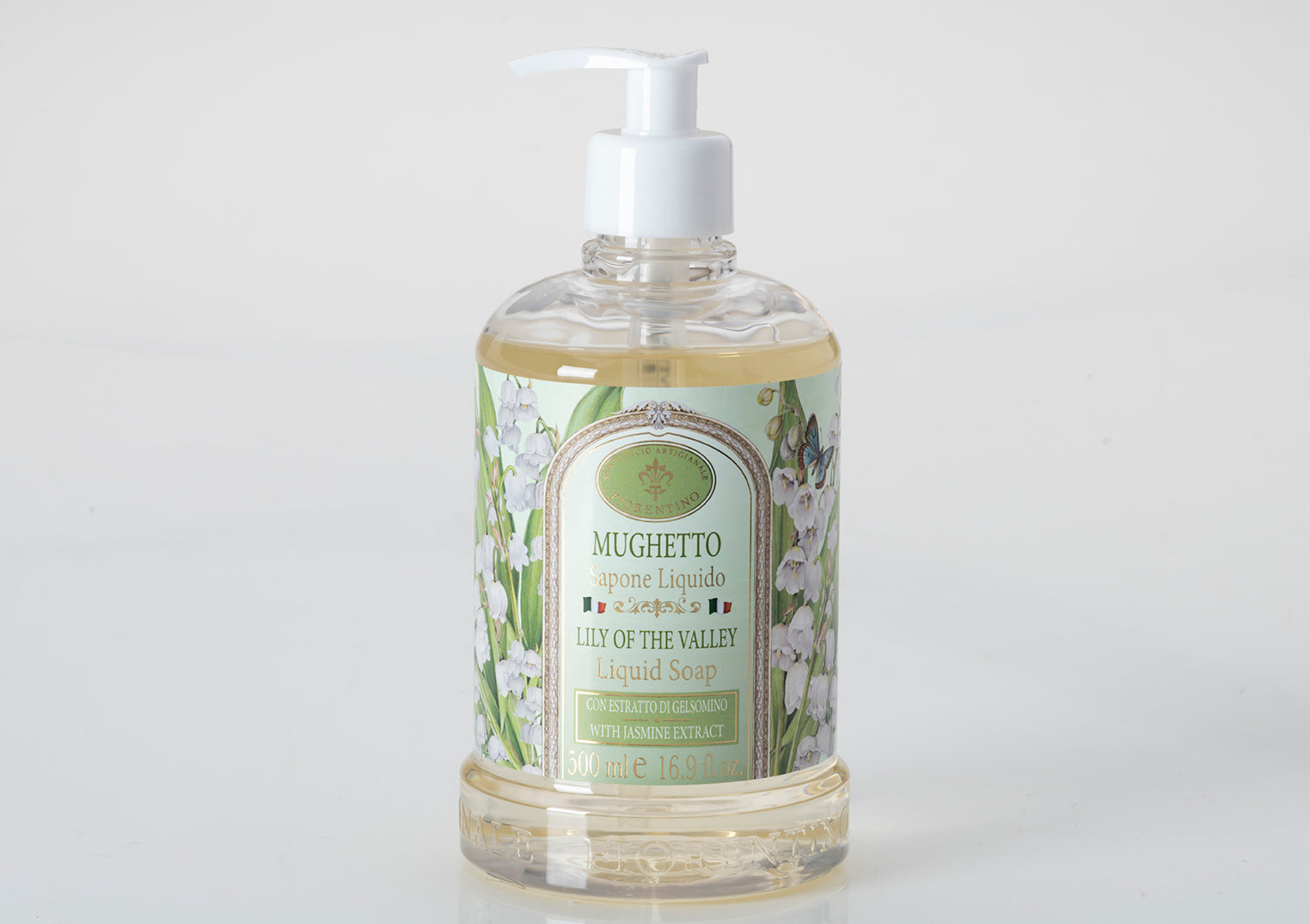 Lily of the Valley (Mughetto) Scented Liquid Hand Soap 16.9 oz (500ml)