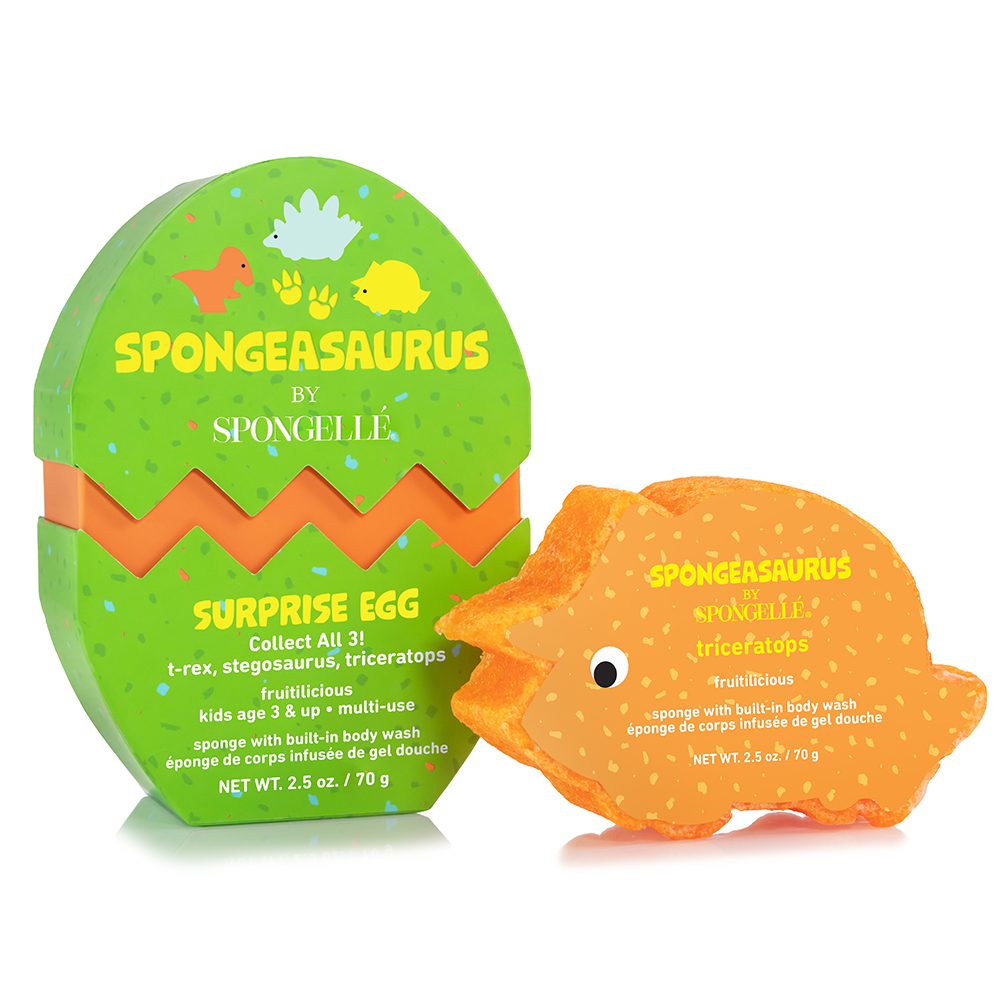 Spongeasaurus Collection – Triceratops Dinosaur Buffer