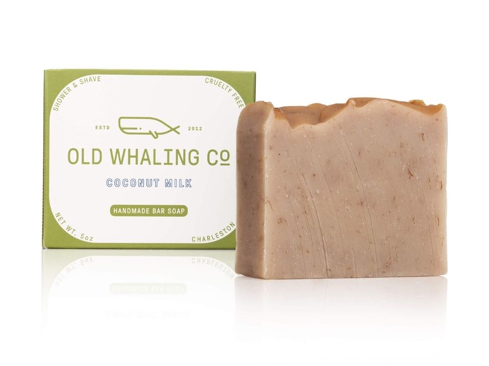 Coconut Milk Scented 5 oz Bar Soap By Old Whaling Company