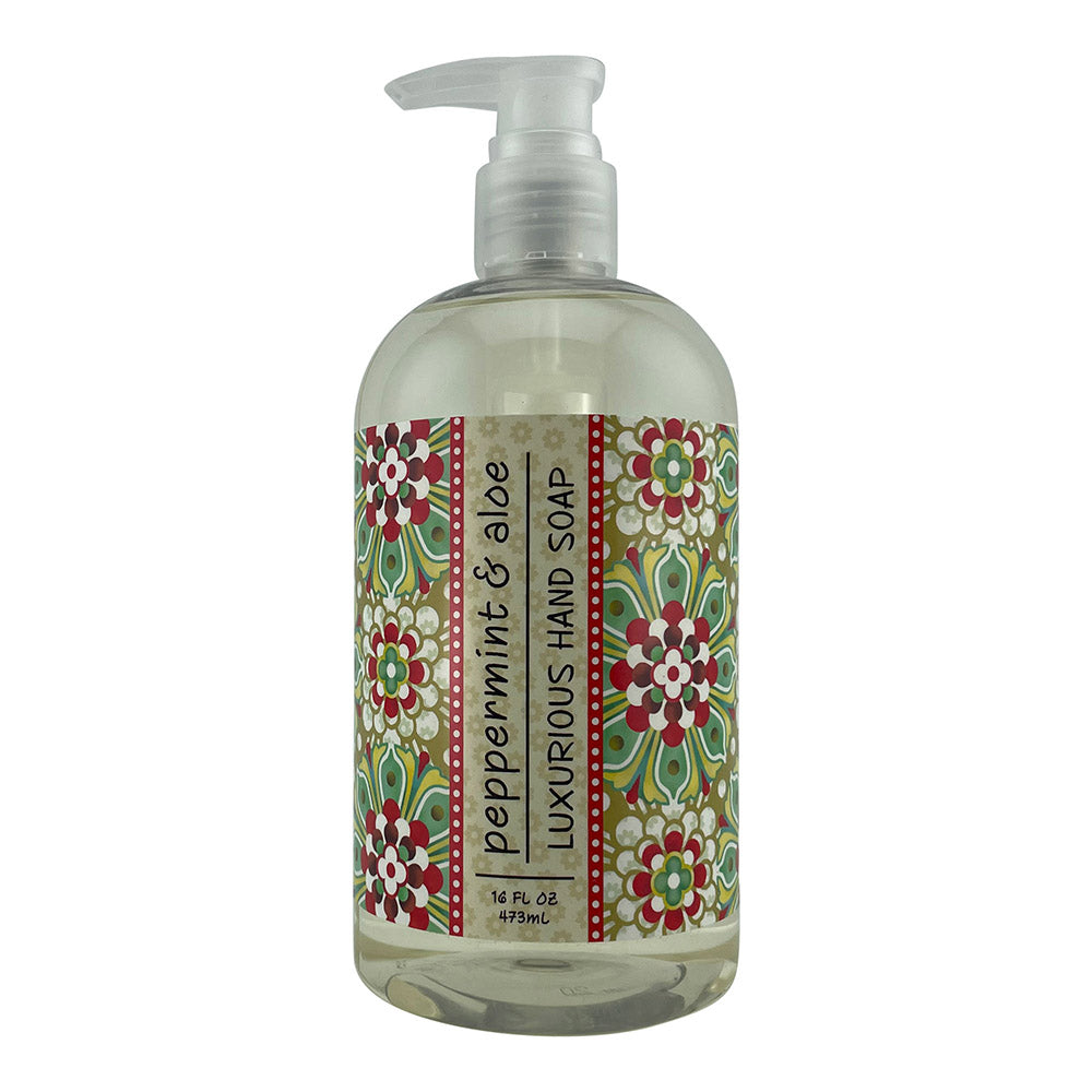 Peppermint & Aloe Scented Liquid Hand Soap 16 Fl. Oz.