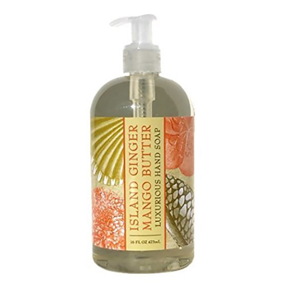 Island Ginger Mango Scented Liquid Hand Soap 16 oz