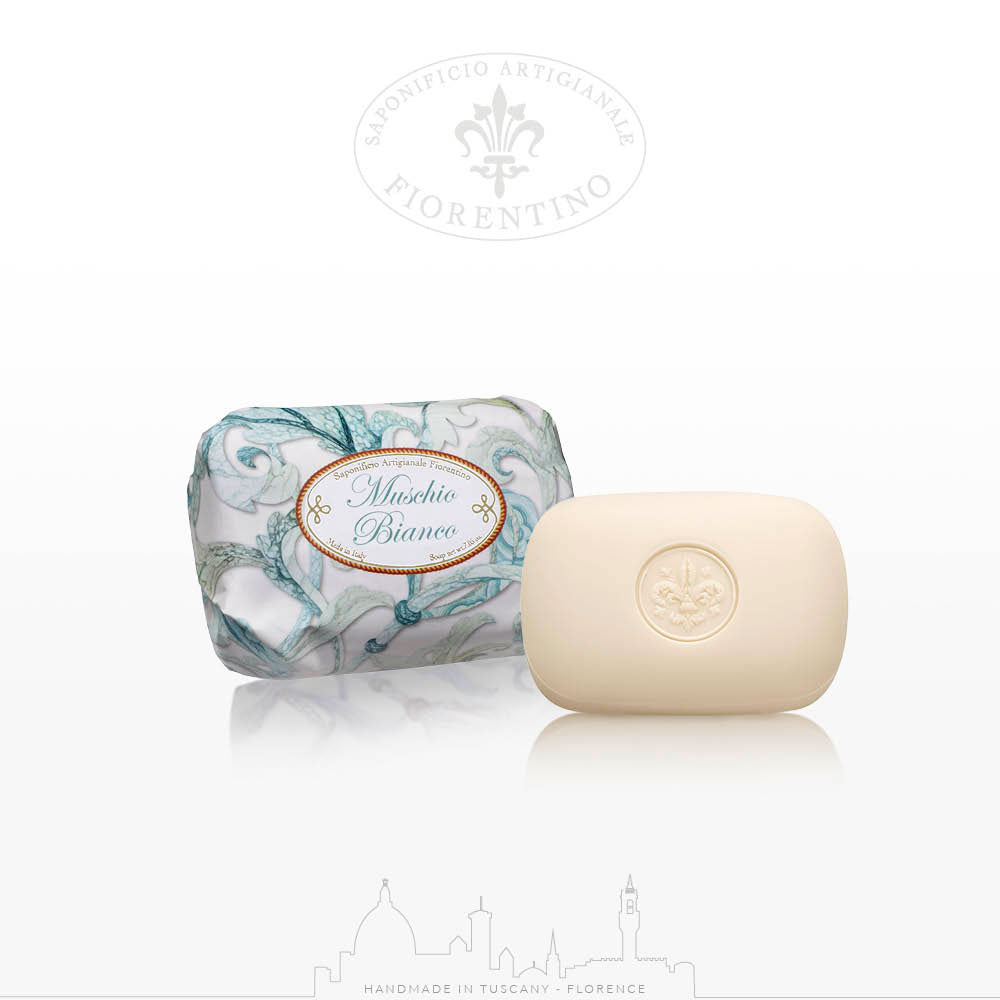 White Musk (Muschio Bianco) Scented 7.05 oz Soap Bar