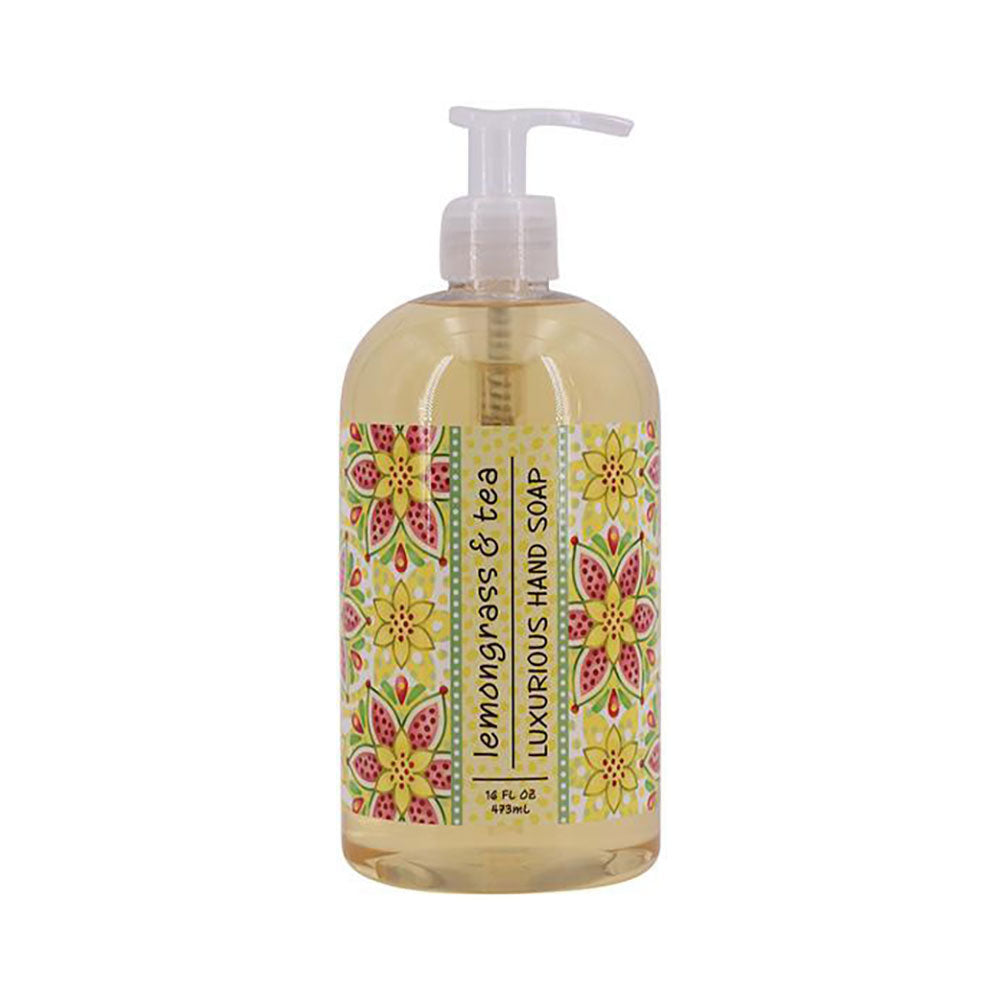 Lemongrass & Tea Scented Liquid Hand Soap 16 oz