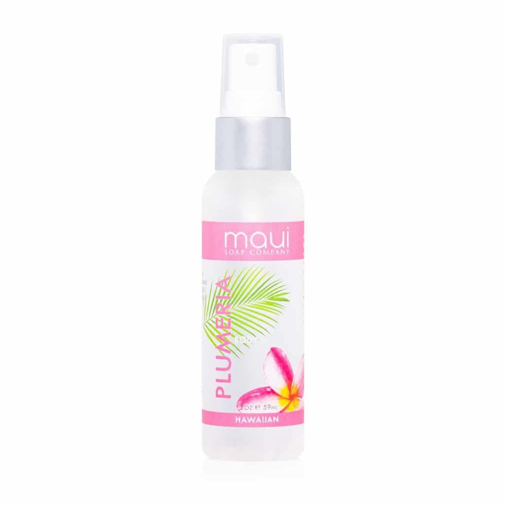 Plumeria Scented 2 oz Body Mist