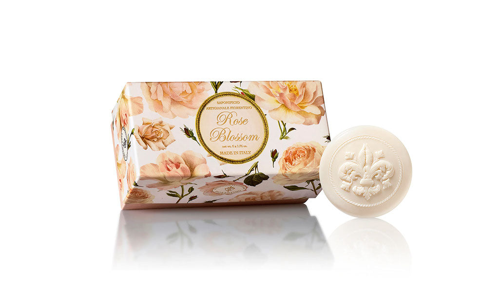 Saponificio Artigianale Fiorentino WINTER ROSE shops 6 Scented Soap