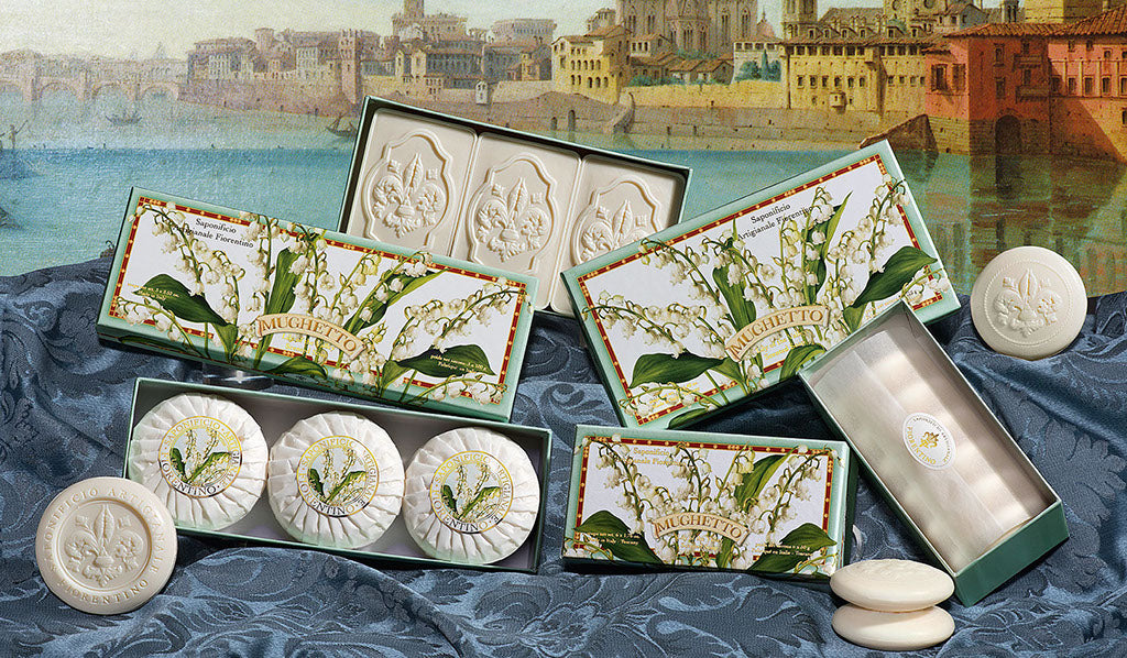 Lily of the Valley (Mughetto) Scented Soap Sets By Saponificio Artigianale Fiorentino